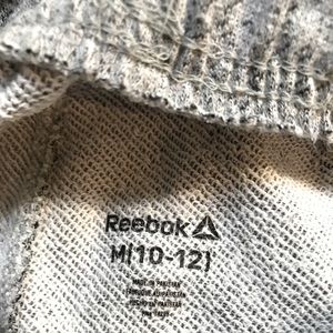 REEBOK - BOYS M 10-12 - JOGGERS - GRAY